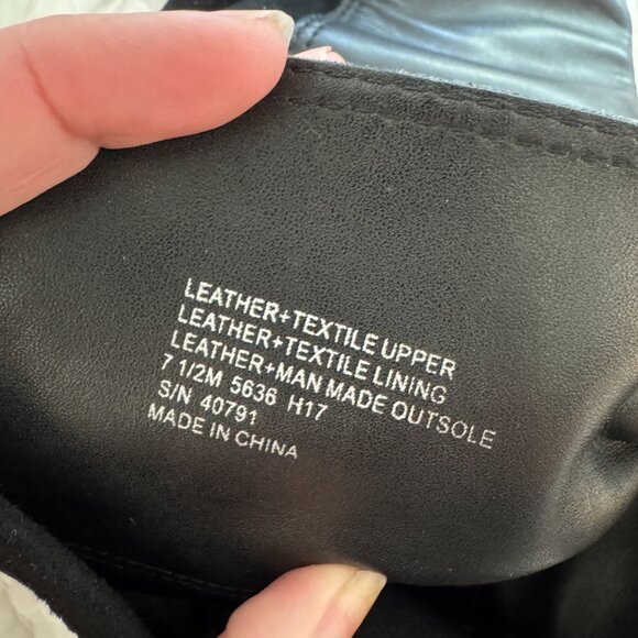 Tory Burch Wyatt Boots Over the Knee 7.5 Black Leather OTK Stretch Back - Picture 10 of 10